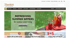 Desktop Screenshot of murchies.com